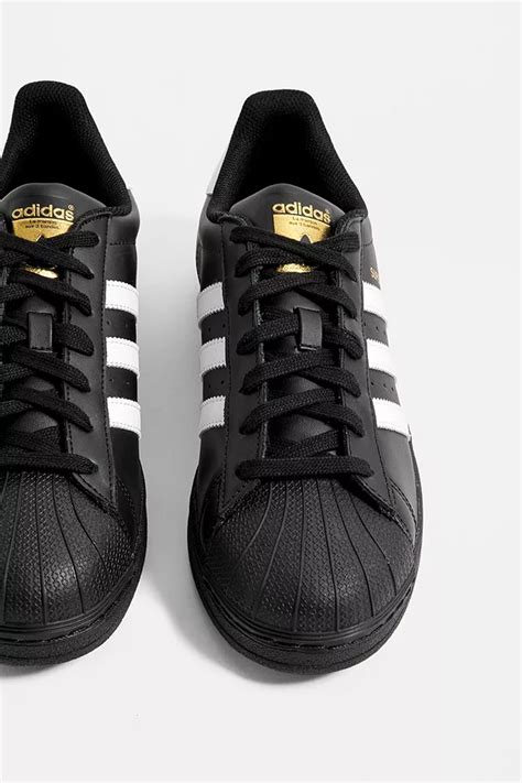 adidas superstar foundation vs original|Adidas black superstar foundation trainers.